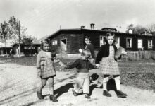 Das Flüchtlingslager Spittal in den frühen 1950er-Jahren. © Kärntner Landesarchiv